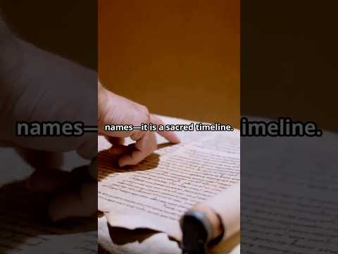 Genesis 5: The Book of Generations—Bible Family Lineage. #Genesis5 #BibleLineage #OldTestament
