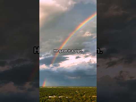 The Rainbow Covenant: God’s Promise in Genesis 9:8–17. #BibleShorts #GodsPromise #RainbowCovenant