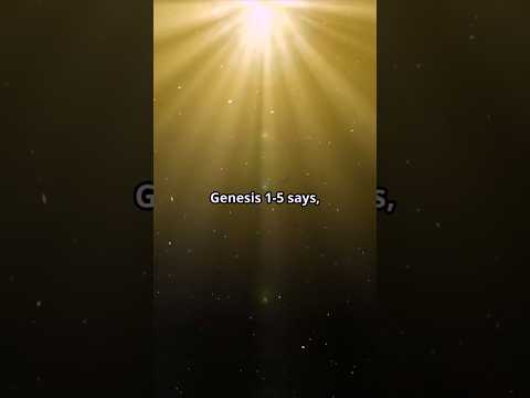 The First Day: Light vs Darkness | Genesis 1:5 Explained. #Genesis #BibleStudy #LightVsDarkness