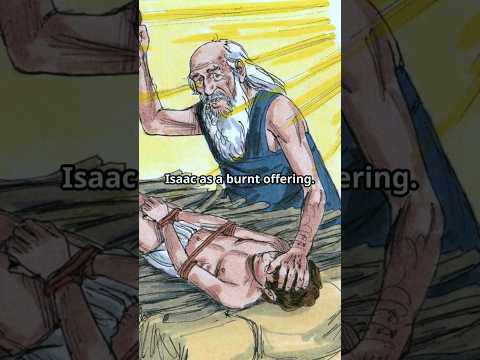 The Test of Abraham: Faith and Obedience in Genesis 22. #Abraham #Genesis22 #BibleShorts #FaithTest