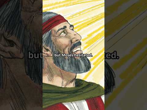 Exodus 4: God Calls Moses at the Burning Bush | Bible Story. #Exodus4 #BurningBush #Moses